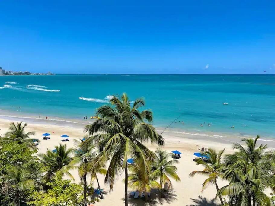 Ocean View Deluxe Suite: Pvt. Beach & Pool San Juan Eksteriør bilde